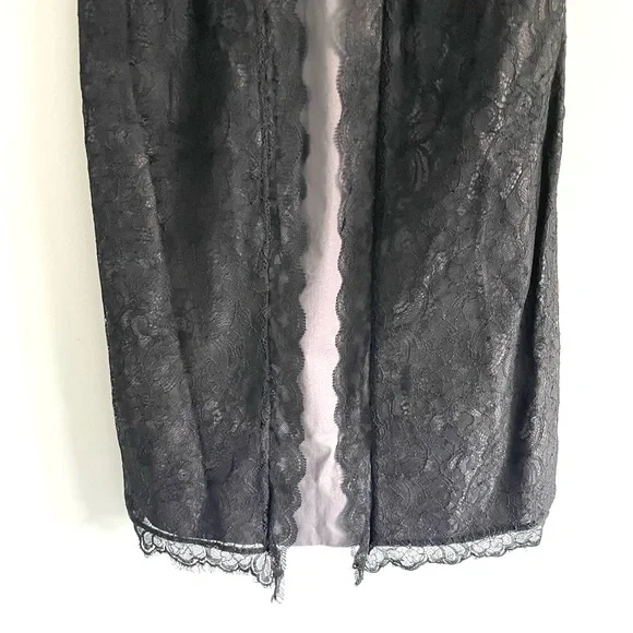Anthropologie Moullinette Soeurs Black Lace Cocktail Dress - Picture 6 of 10